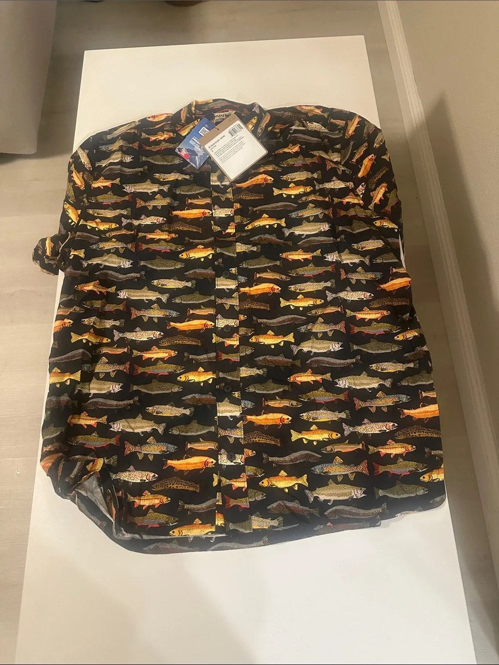 SIMMS M'S TAILOUT SS SHIRT - NATURAL